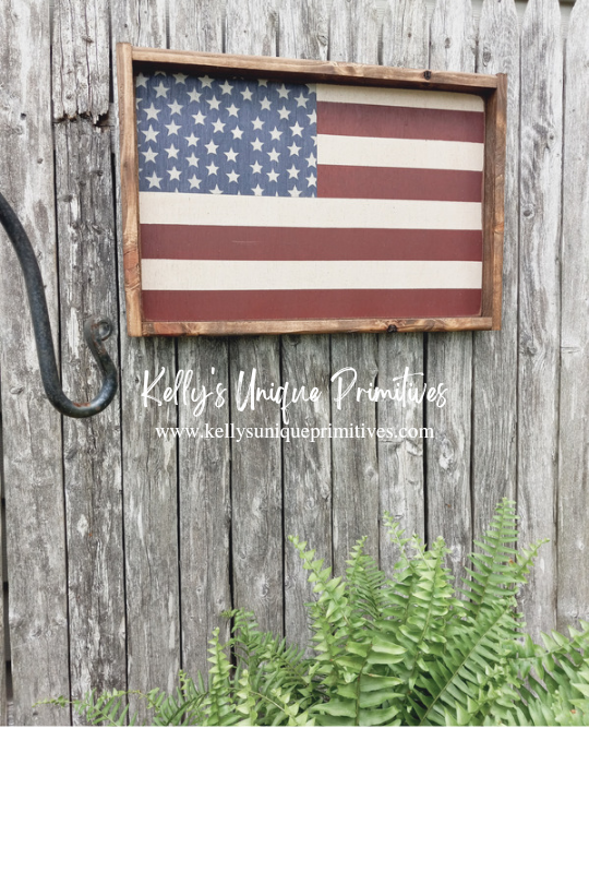 Thumbnail: Framed American Flag