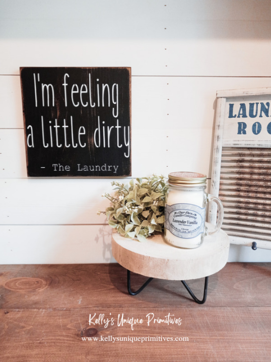 Thumbnail: Feeling A Little Dirty Laundry Sign