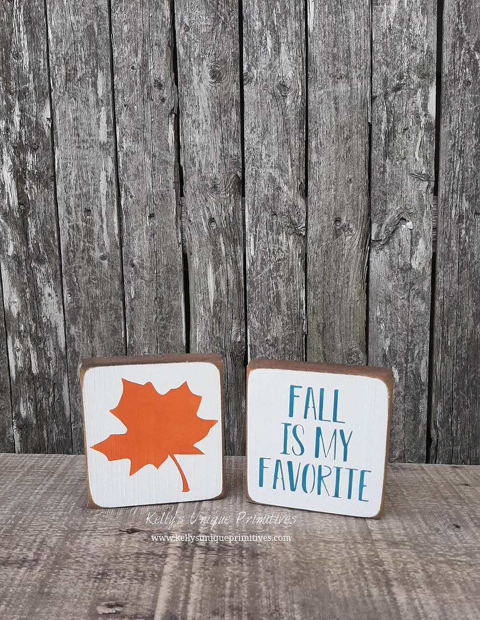 Fall is My Favorite Block Set