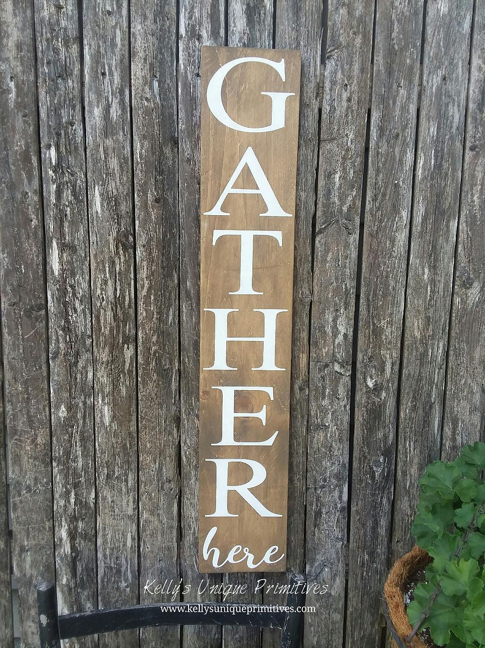 Thumbnail: Gather Here Sign
