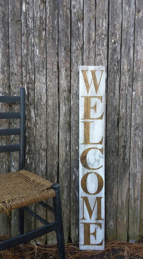 Thumbnail: Vertical Welcome Sign