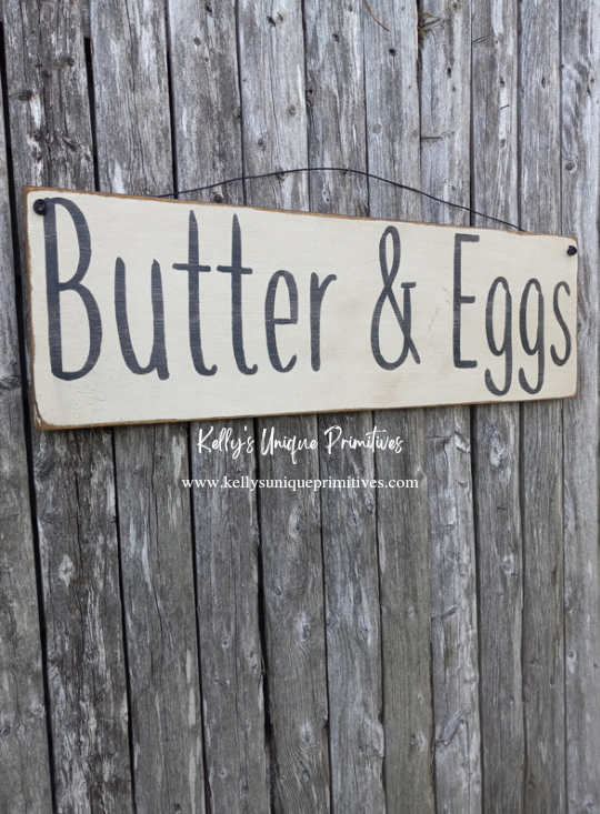 Thumbnail: Butter & Eggs Sign