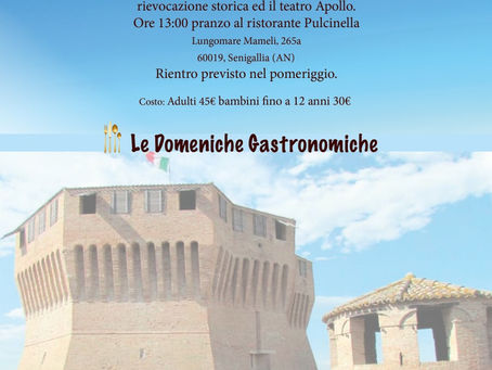 CRAL START ROMAGNA: DOMENICA 22 MAGGIO 2022 LE DOMENICHE GASTRONOMICHE SENIGALLIA