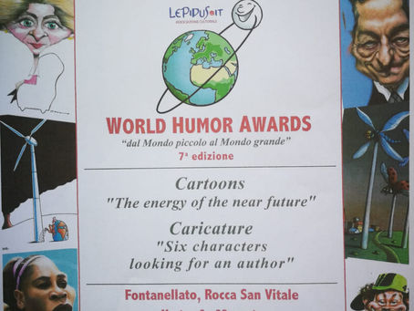 DAL 27 AGOSTO 2022: WORLD HUMOR AWARDS "DAL MONDO PICCOLO AL MONDO GRANDE" 7° EDIZIONE (BOLOGNA)