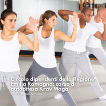 Circolo dipendenti della Regione Emilia Romagna: corso di autodifesa Krav Maga