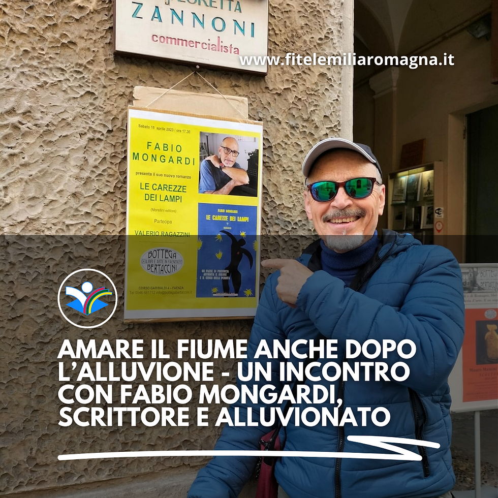 Amare il fiume anche dopo l’alluvione - un incontro con Fabio Mongardi, scrittore e alluvionato