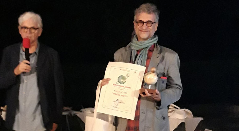 Enzo D'Alo' premiato per la sua eccellenza artistica, un riconoscimento che evidenzia il suo impatto nel mondo del fumetto, dei cartoni animati e dei film per bambini