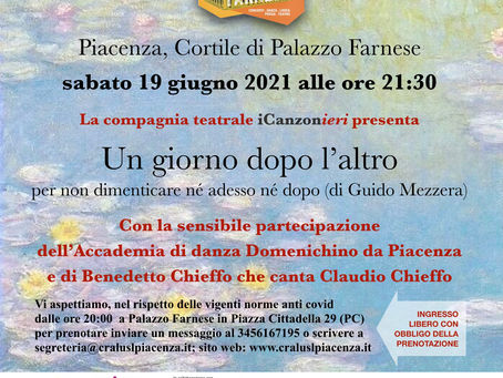 UNO SPETTACOLO PER RNGRAZIARE TUTTI I SANITARI PER IL LORO OPERATO DURANTE L'EMERGENZA COVID19