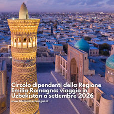 Circolo dipendenti della Regione Emilia Romagna: viaggio in Uzbekistan a settembre 2026