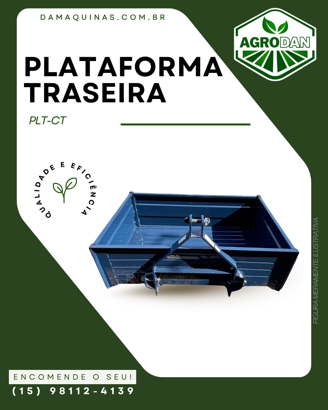 PLATAFORMA TRASEIRA JZ PLT-CT (NOVA)