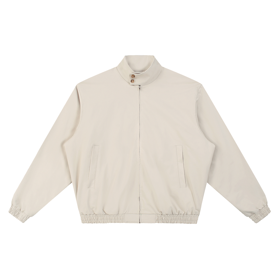 Thumbnail: Hype Stand Collar Bomber Jacket