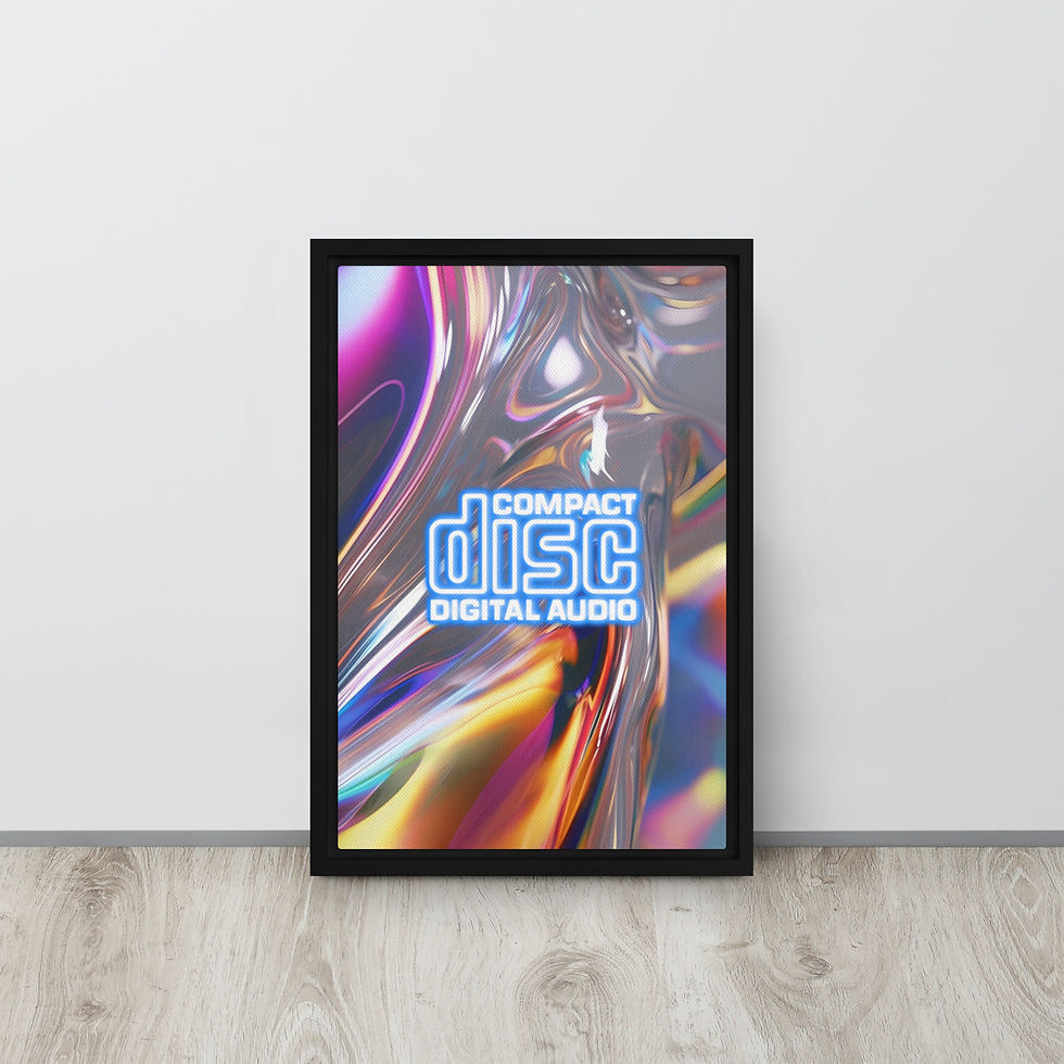 Thumbnail: Cd Framed canvas