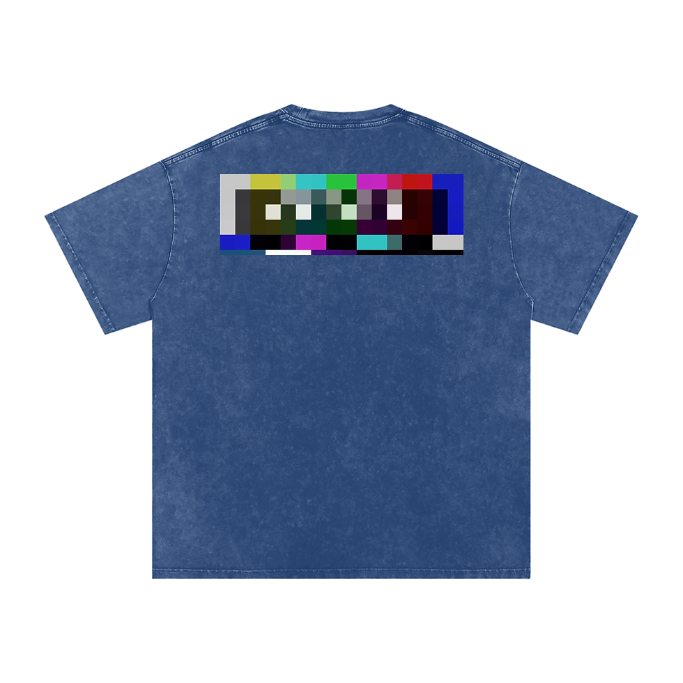 Thumbnail: Y2K Snow Washed Oversized Cotton T-Shirt