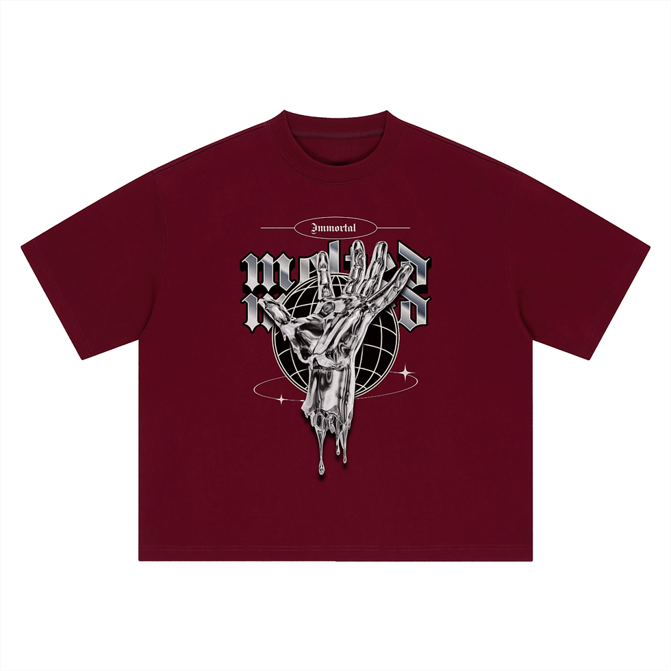 Thumbnail: CHROME HAND Boxy Oversized T-Shirt