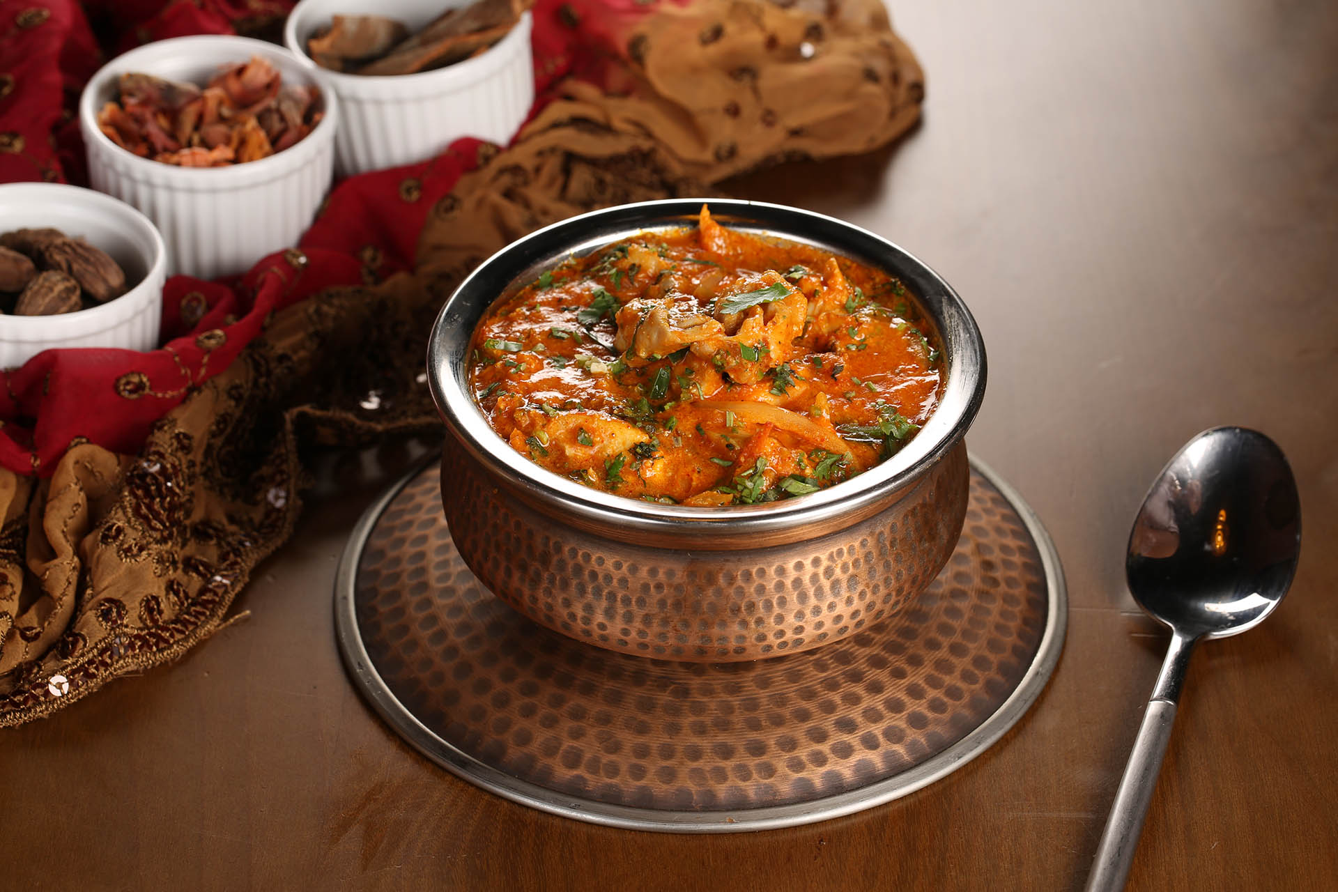 Arranged Food and Objects