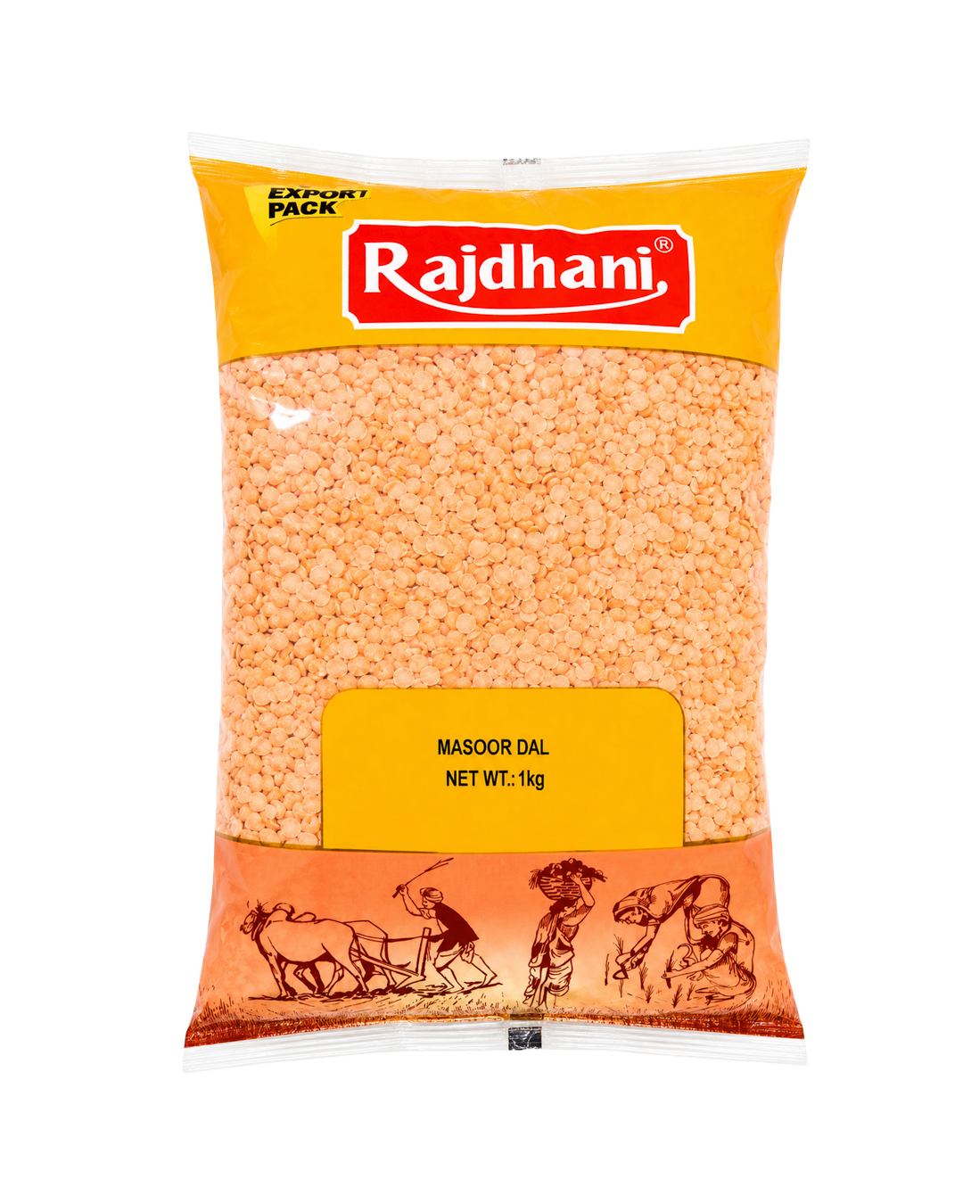 Rajdhani masoor split dal (Orange lentils) 剖半印度紅扁豆