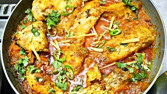 卡岱香料魚 Karahi Fish