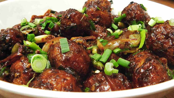 辣炒蔬菜球 Veg. Manchurian(醬多 Gravy / 乾 Dry)