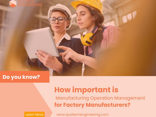How's MOM important to Manufacturing Operation management?