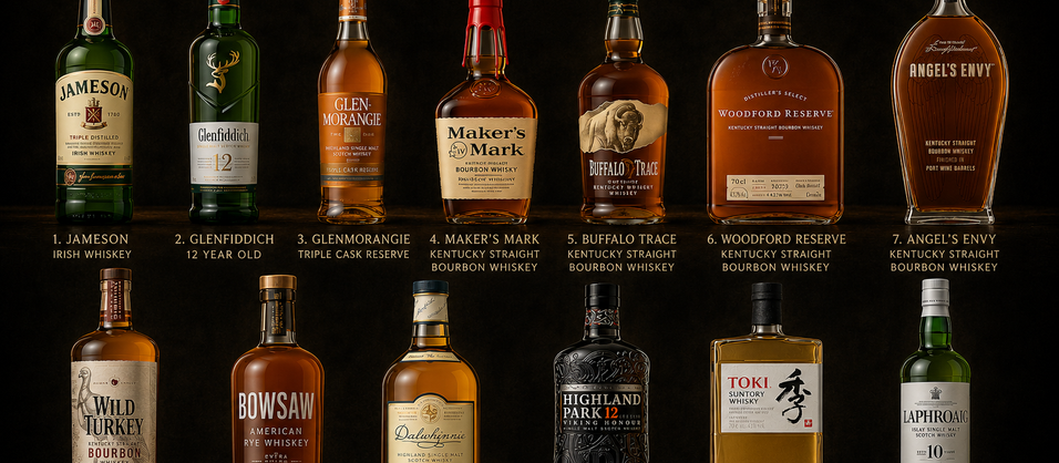 A Beginner's Guide To Whiskey & Bourbon