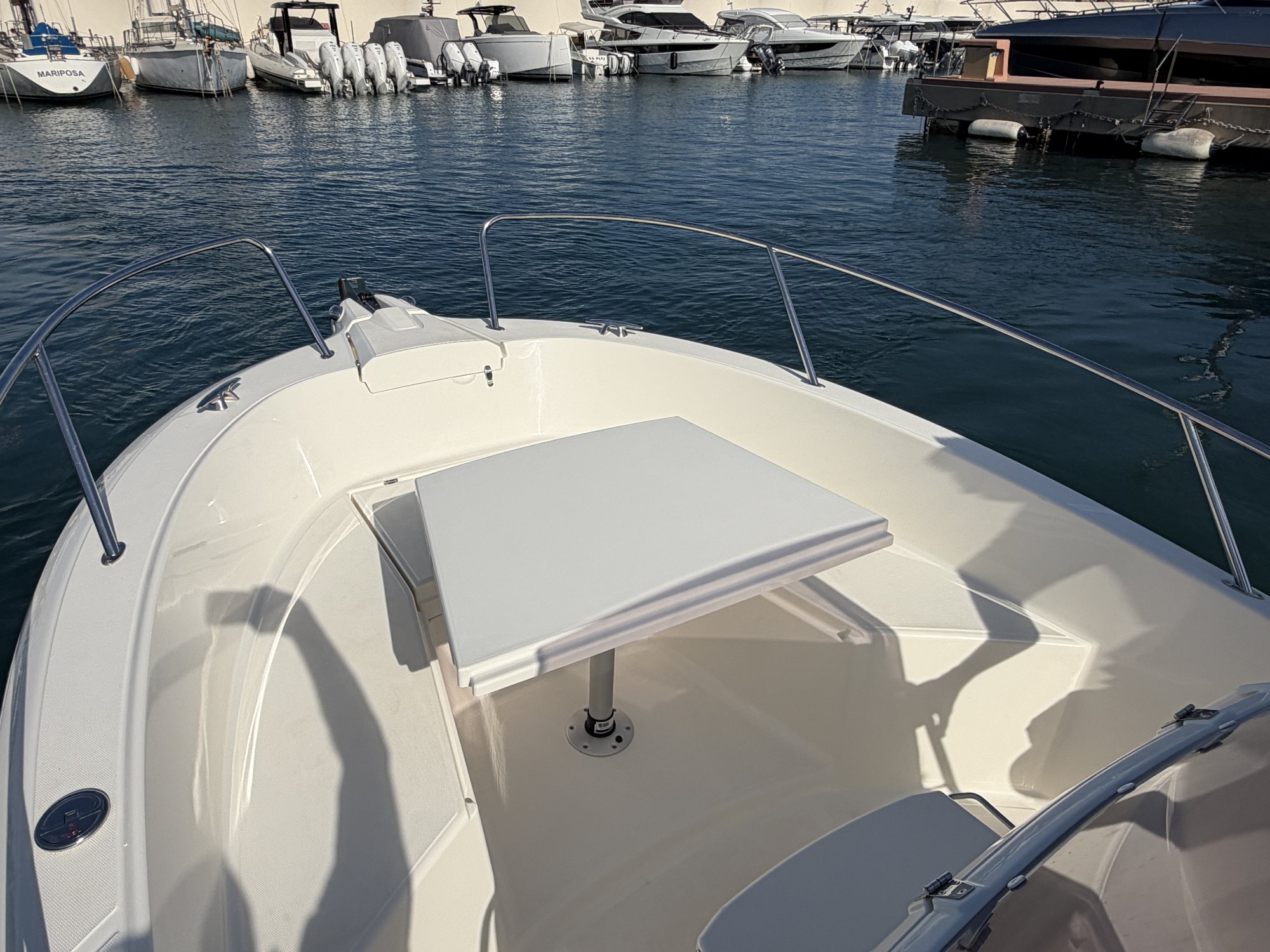 White Shark 190 CC — Comfort and layout