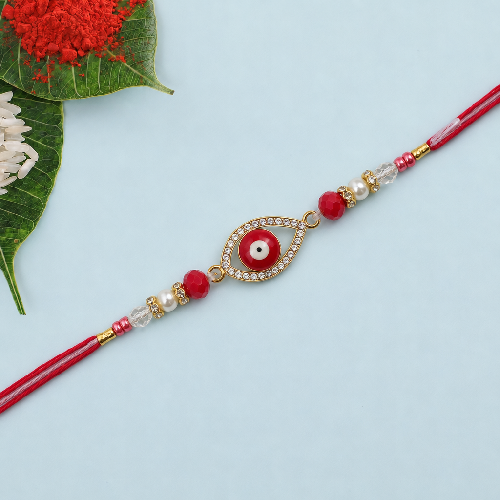 Evil eye Red Rakhi