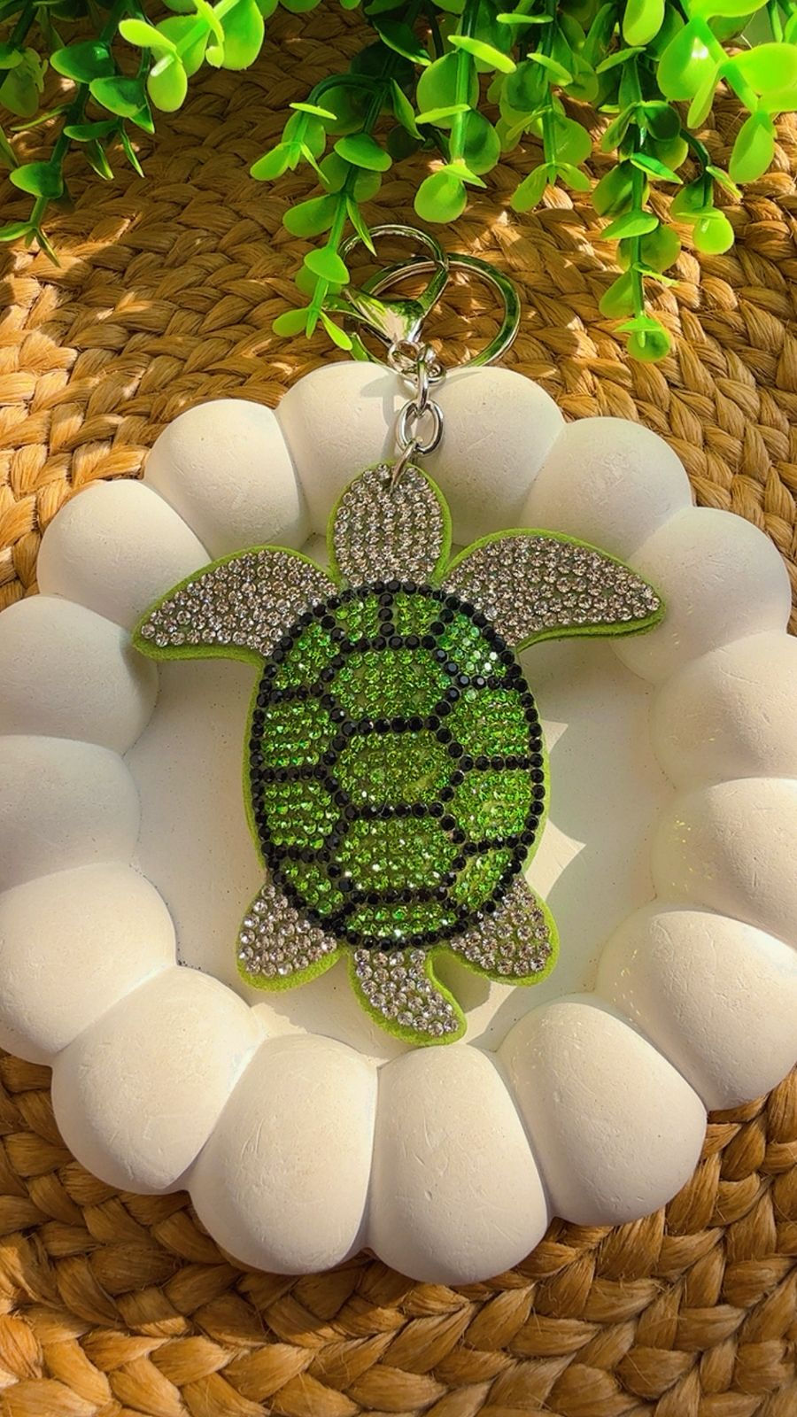 Rhinestone Keychain