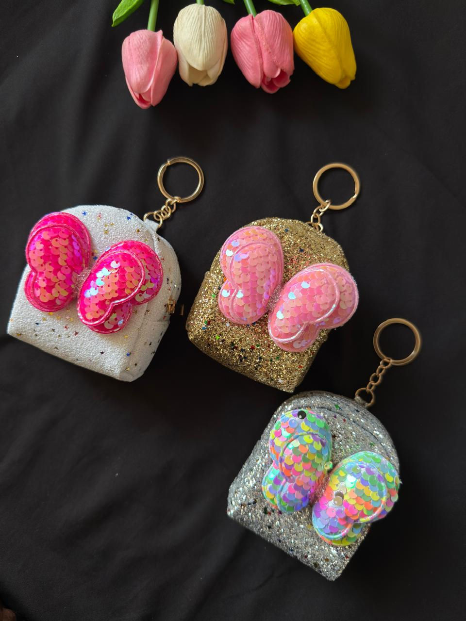 Glitter coin pouch 001