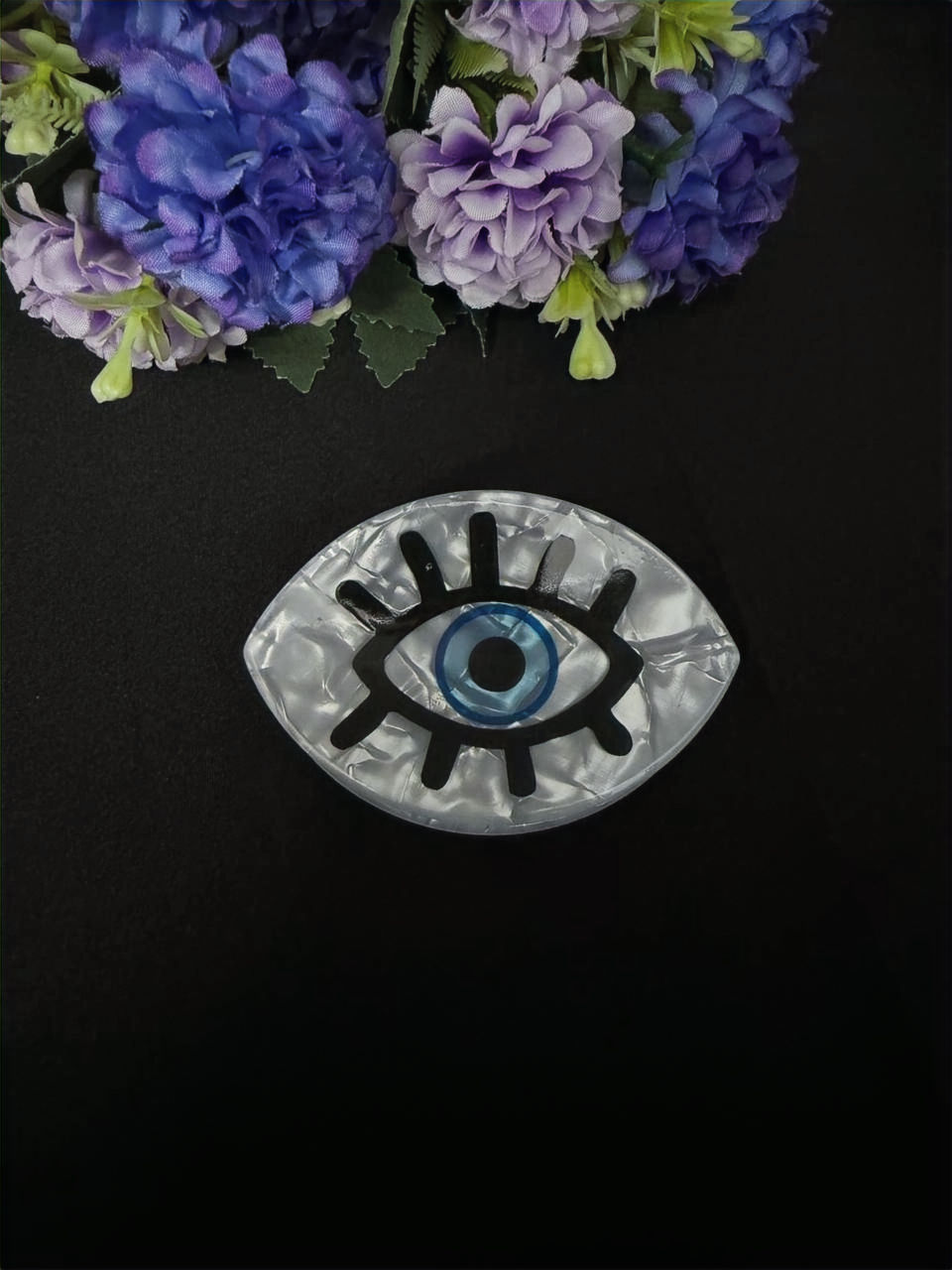 Thumbnail: Evil Eye  Acrylic Hair Claw