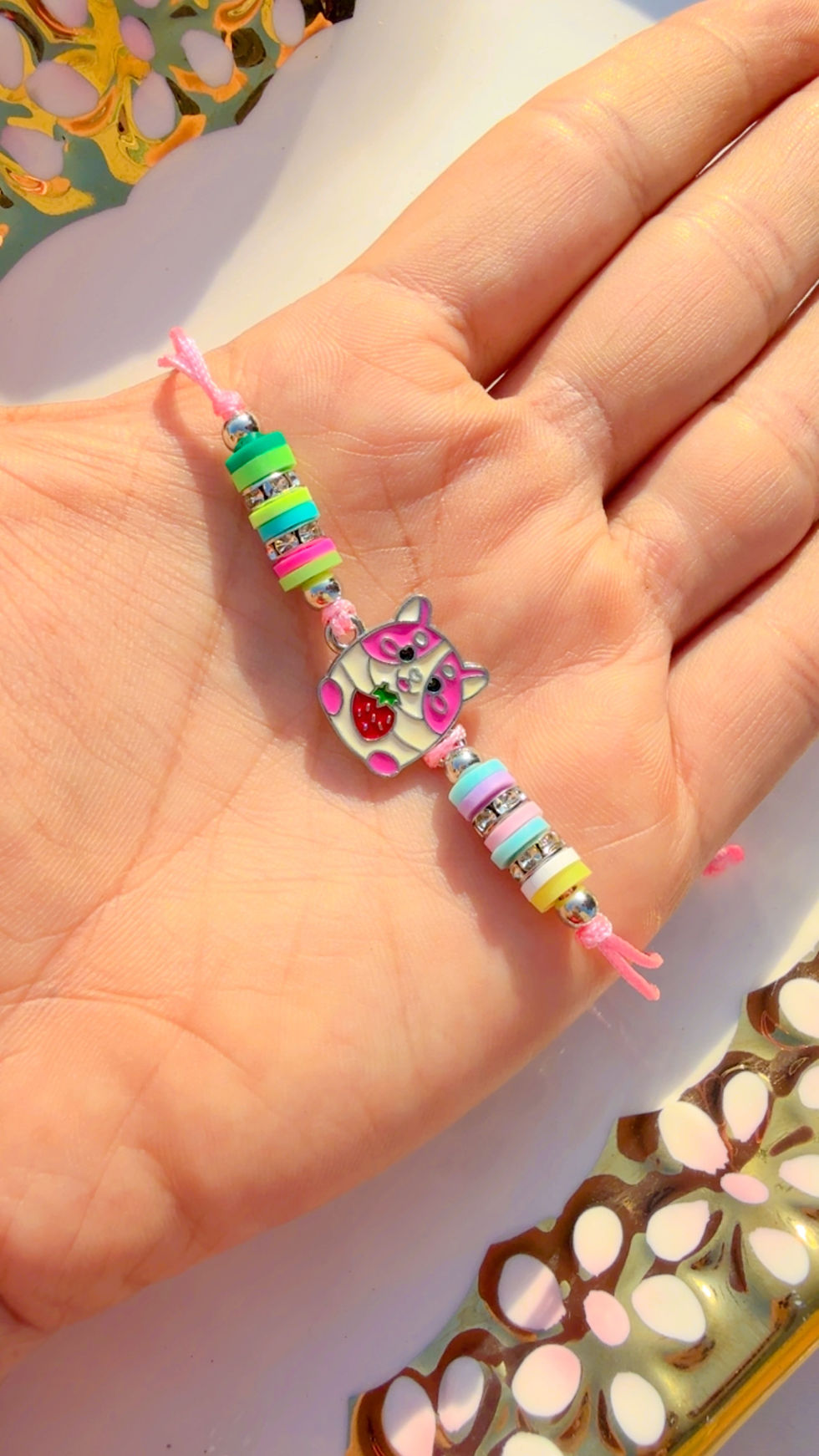 Thumbnail: Kids cartoon characters bracelet(pack of 11)