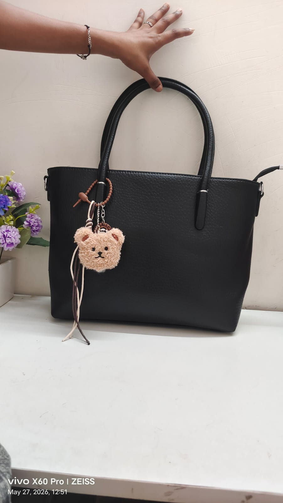 Thumbnail: Teddy Charm Tote Bag