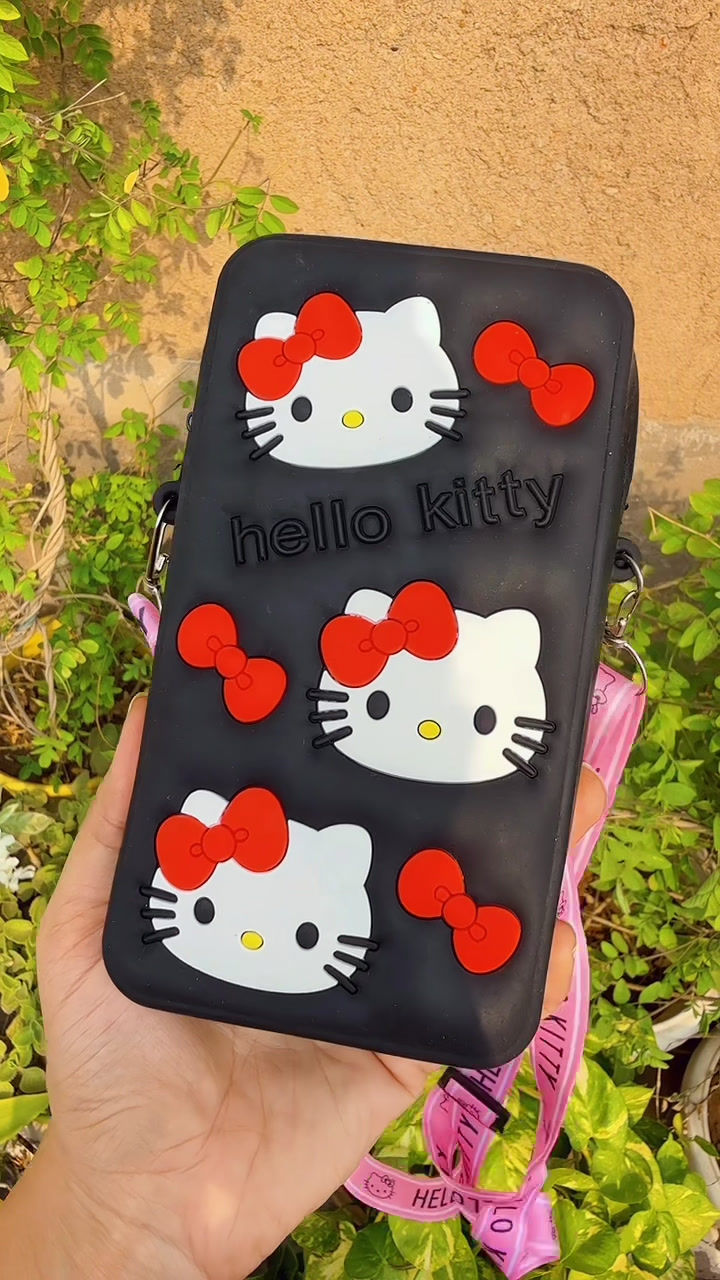 Thumbnail: Quirky silicon mobile sling 