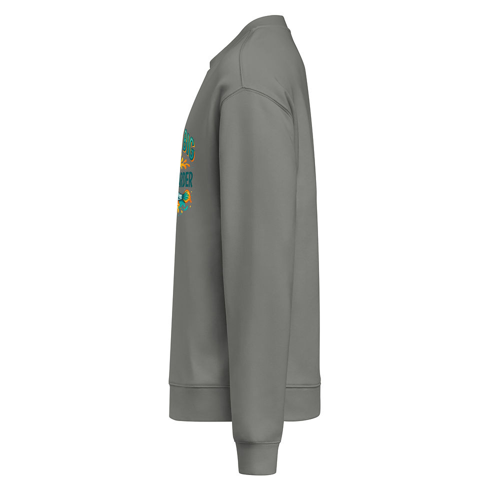 Thumbnail: Unisex relax crew neck sweatshirt