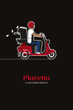Piacetto Vespa Poster (Alt 1)