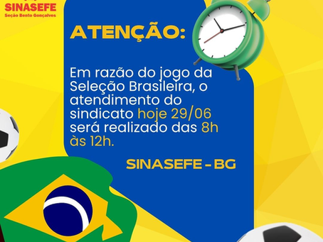 Horário de Atendimento