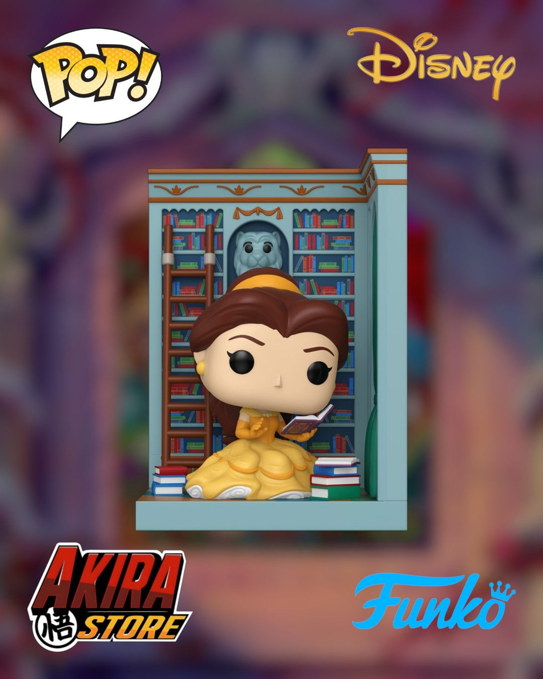 Belle in Library Funko Pop! Nook Figure