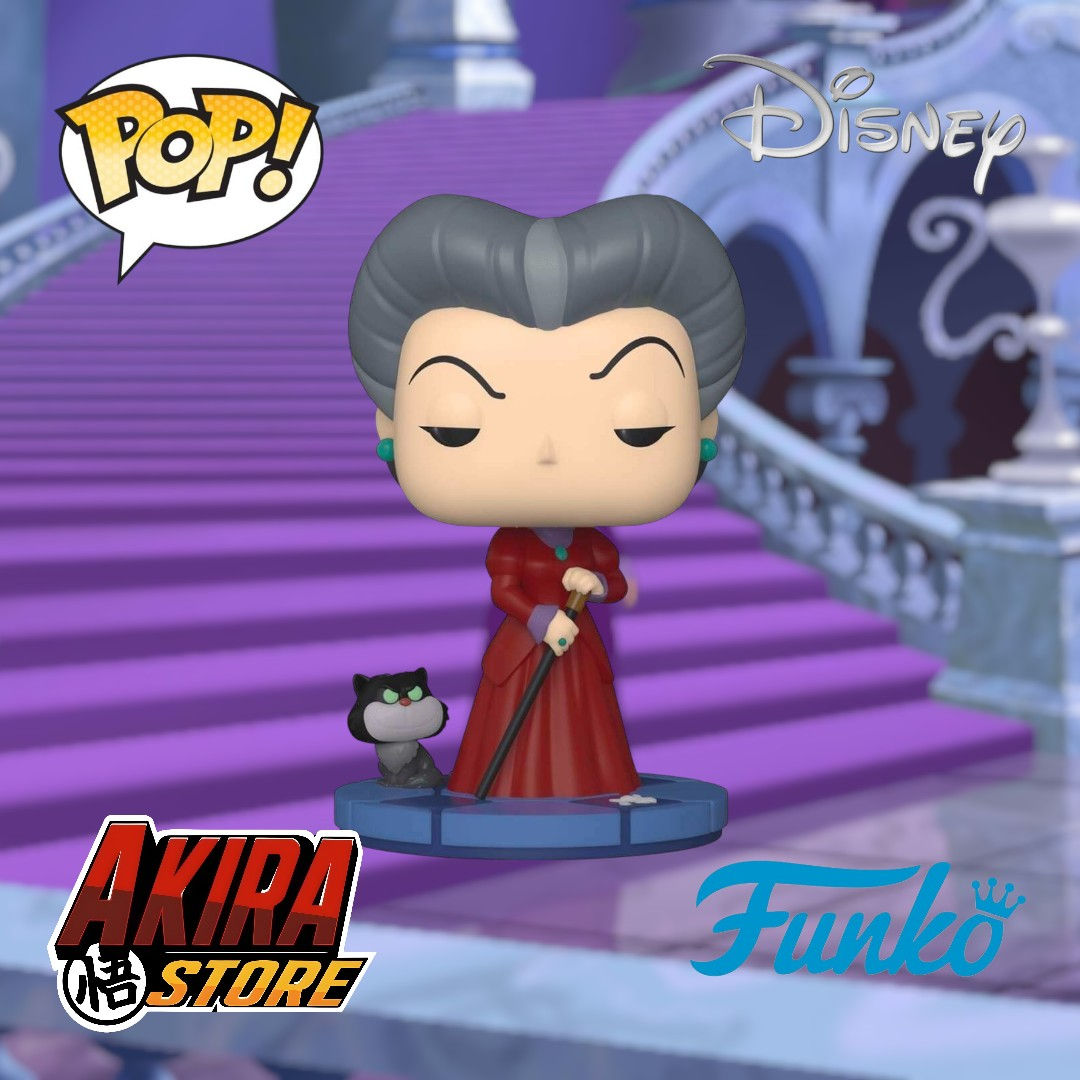 Lady Tremaine with Lucifer