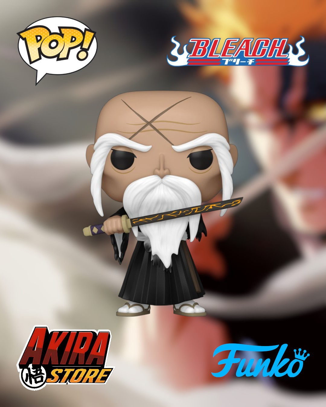 Shigekuni Genryusai Yamamoto Pop! Vinyl Figure #2396