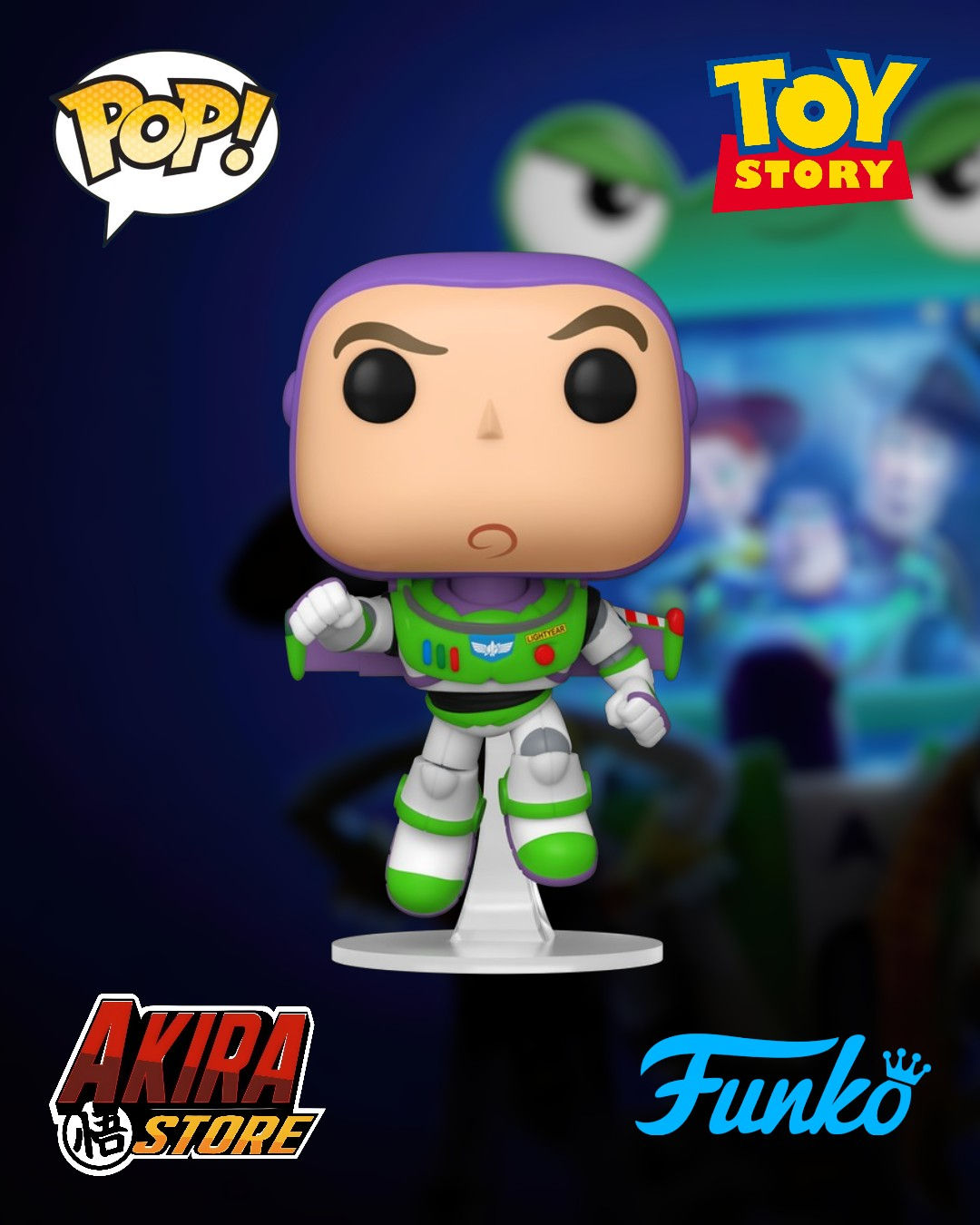 Buzz Lightyear Glow-in-the-Dark Funko Pop! Vinyl Figure #1726 - Exclusive