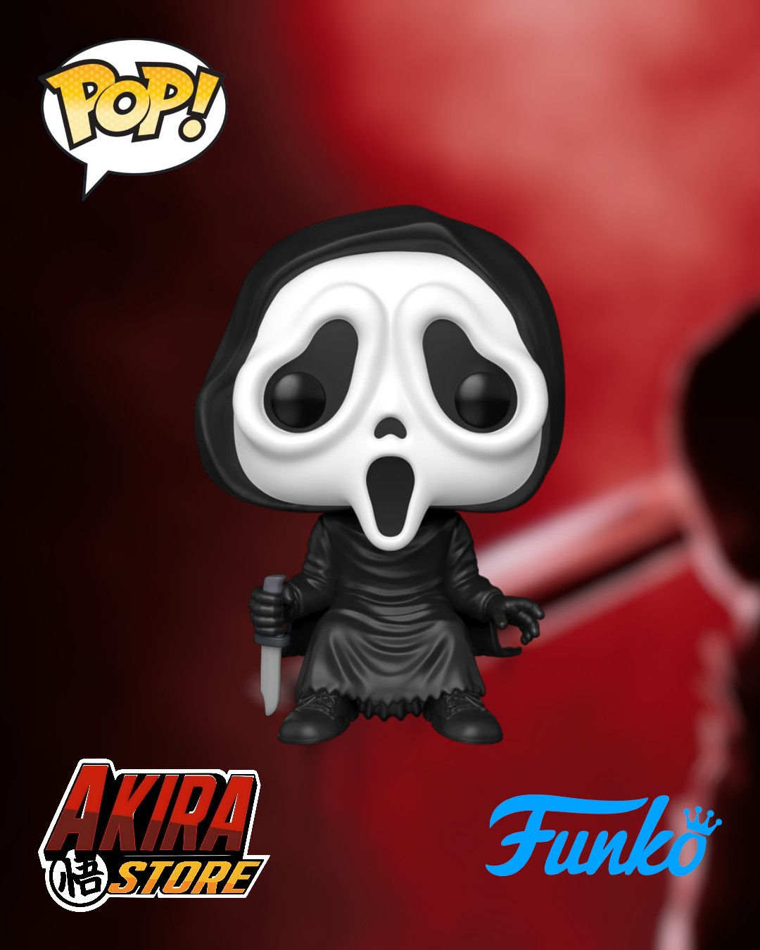 Ghost Face Funko Pop! Vinyl Figure Shelf Sitter #2002