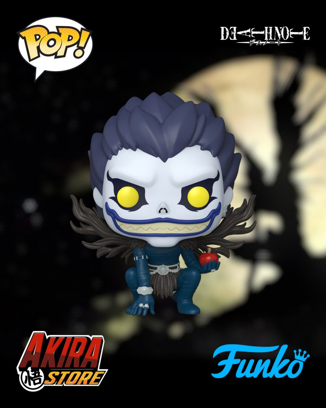 Ryuk Glow-in-the-Dark Funko Pop! Vinyl Figure #2382