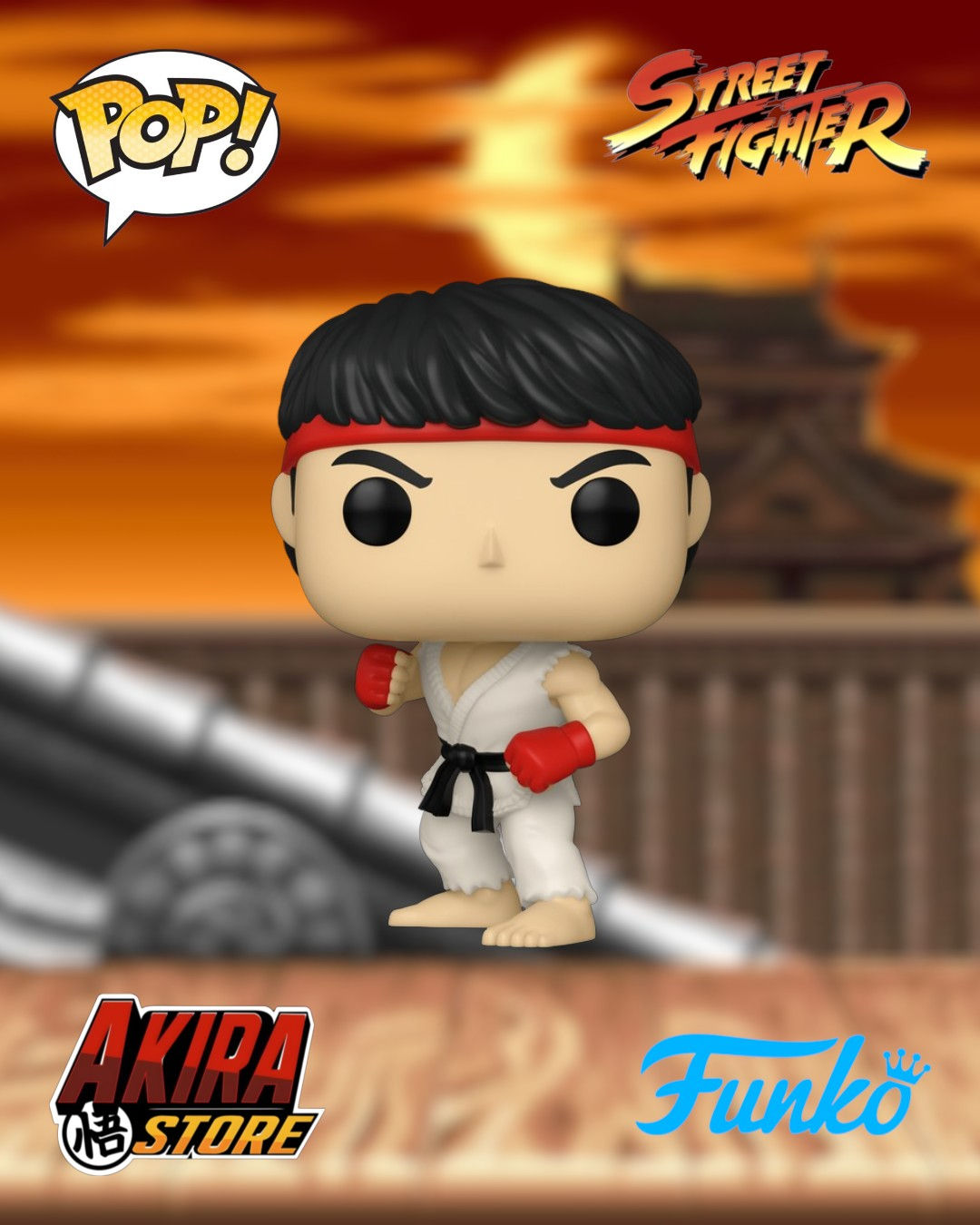 Ryu Funko Pop! Vinyl Figure #2096