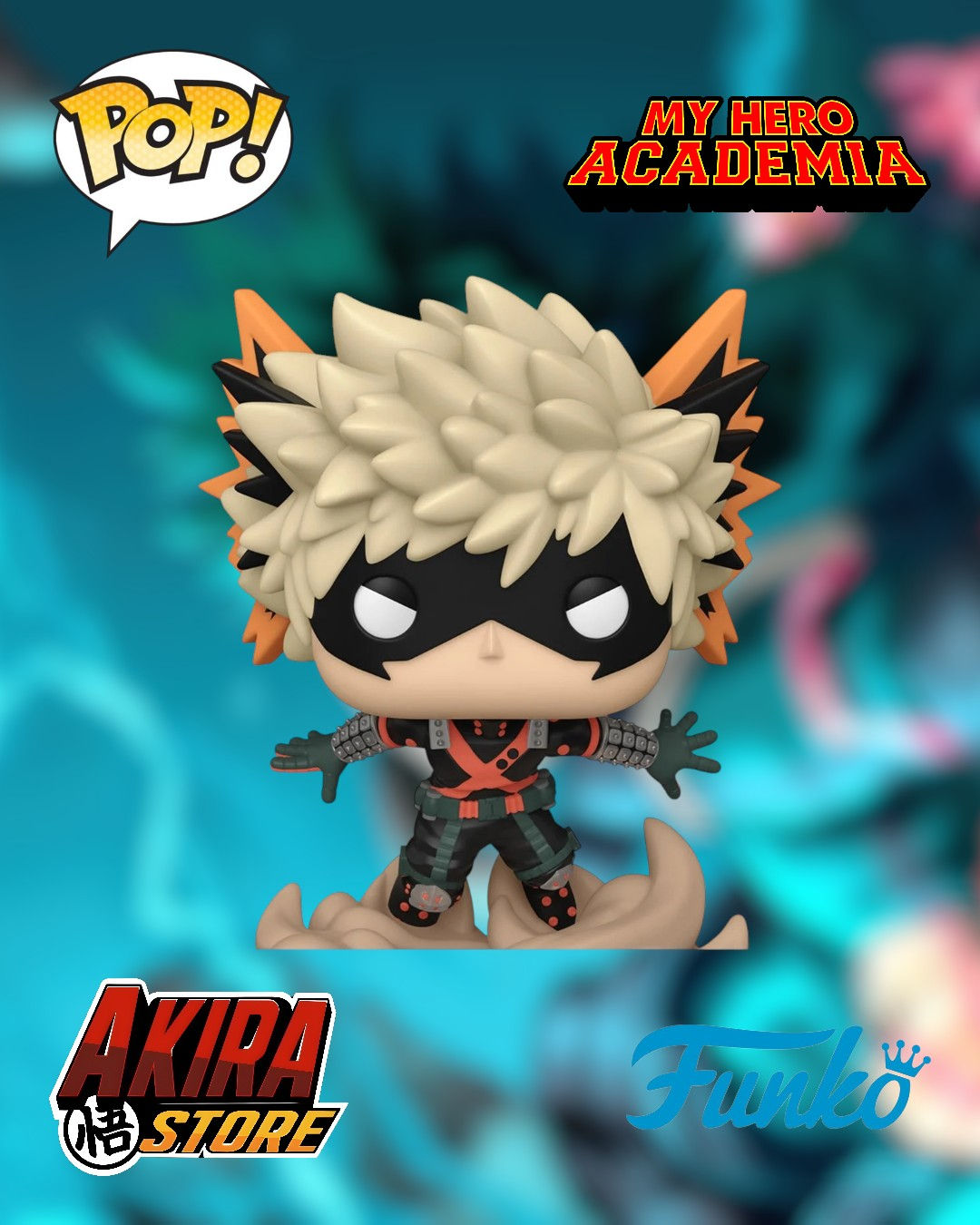 Katsuki Bakugo (New Suit) Funko Pop! Vinyl Figure Plus #1810