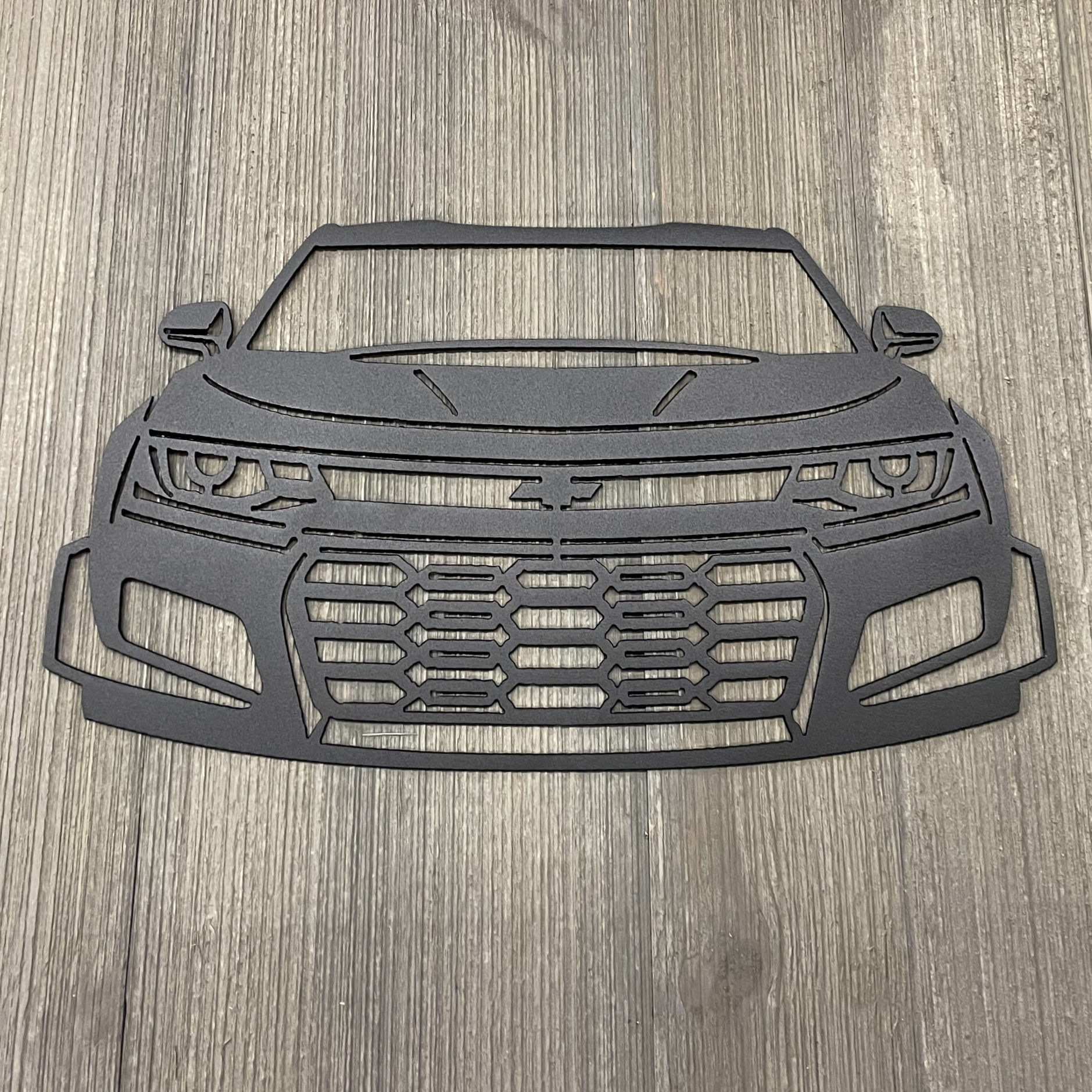 Sleek Camaro - 6th Generation - 2015-2023 Metal Sign Cutout