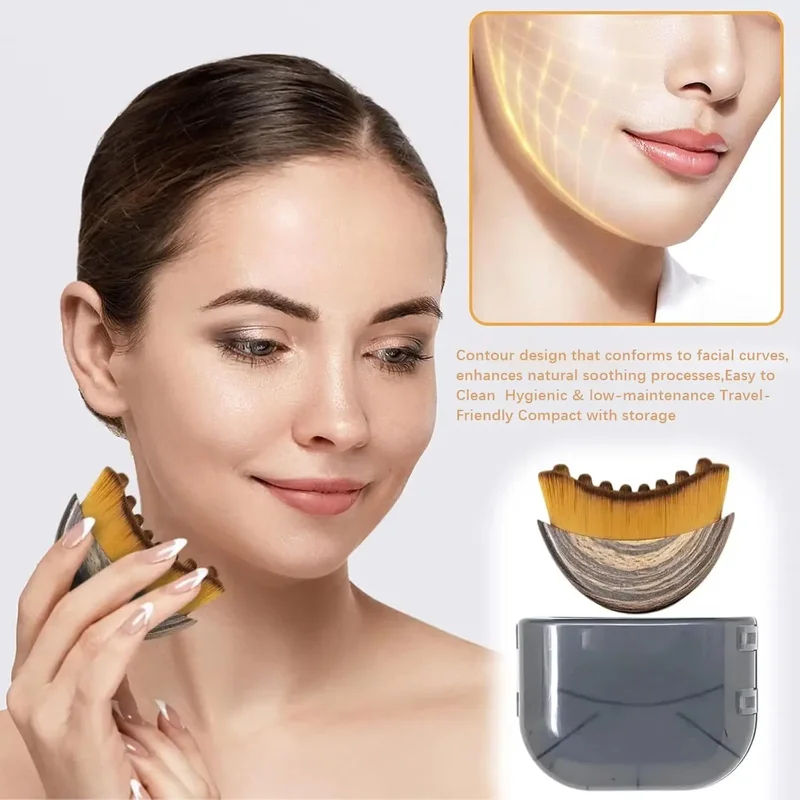 Miniatura: Lymphatic Contour Face Brush, Lymphatic Drainage Massager Facial Massager Face C