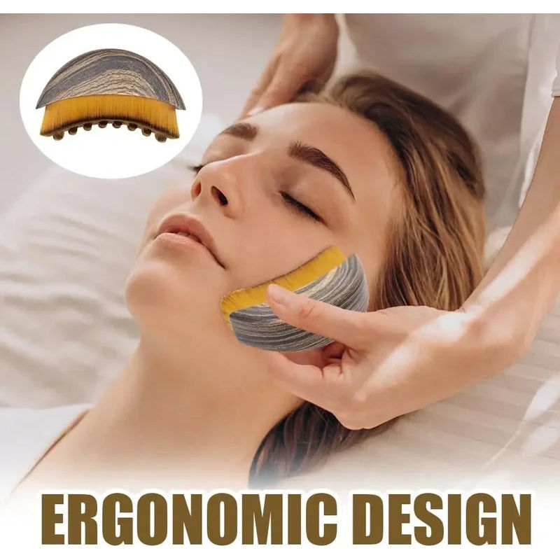 Miniatura: Lymphatic Contour Face Brush, Lymphatic Drainage Massager Facial Massager Face C