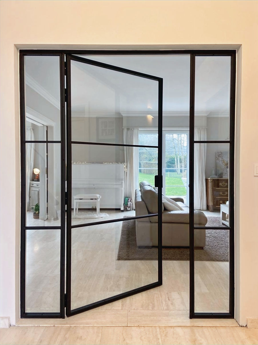 Porte en acier et verre sur mesure DoorProject