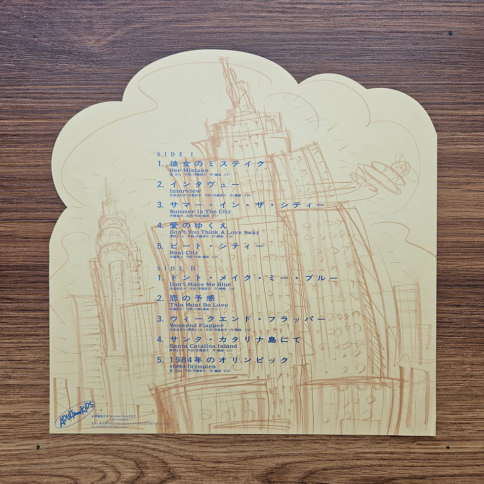 Thumbnail: Ginji Ito – Beat City 33'lük LP PLAK