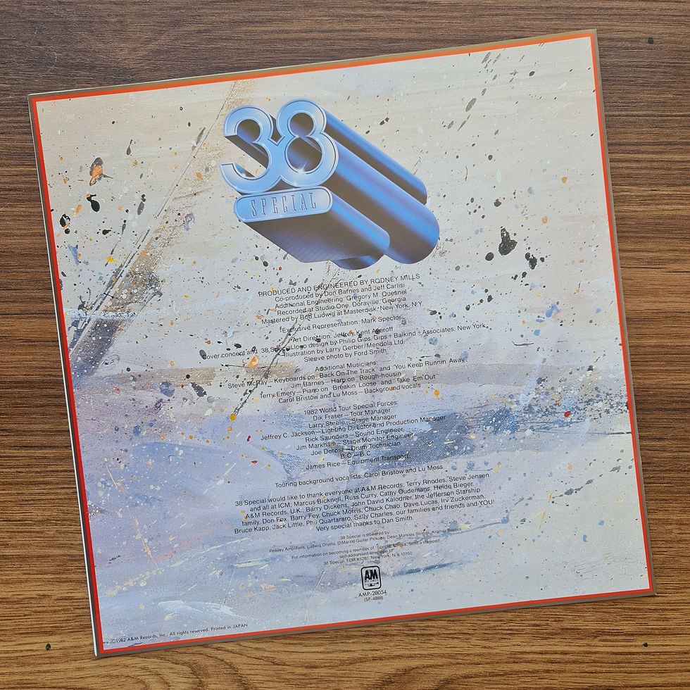 Thumbnail: 38 Special – Special Forces 33'lük LP PLAK