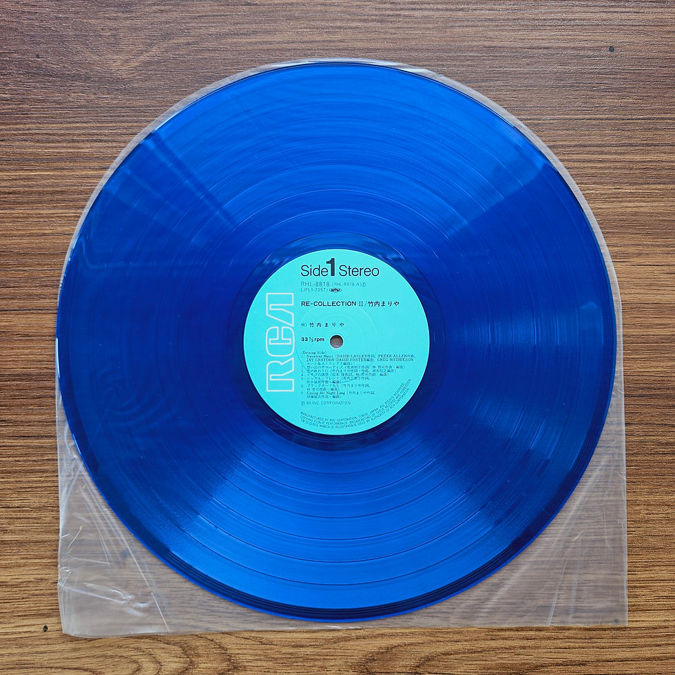 Küçük resim: Mariya Takeuchi - Re-Collection II 33'lük LP PLAK